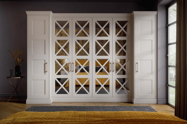 bespoke fitted wardrobe render brighton